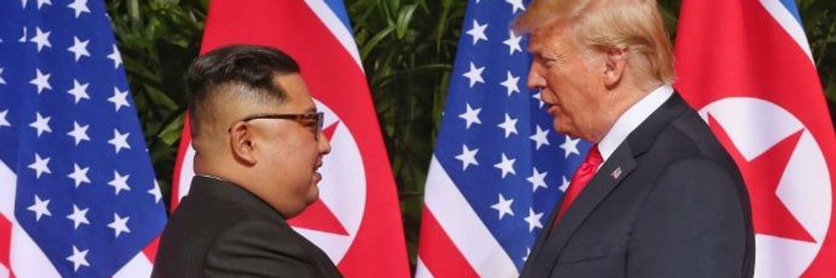 'Better Than Threats of Nuclear War': Trump Vows to End US War Games After Summit With North Korea's Kim Jong Un