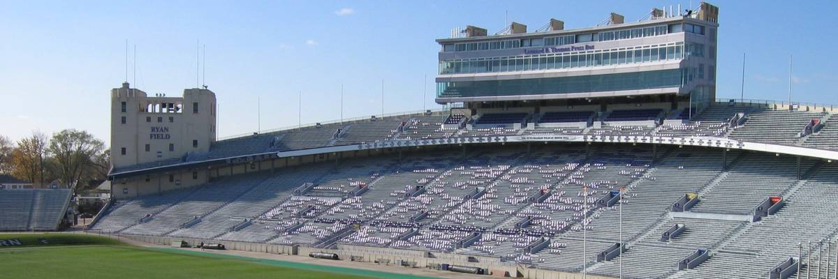 Northwestern University's Ryan Field stadium.