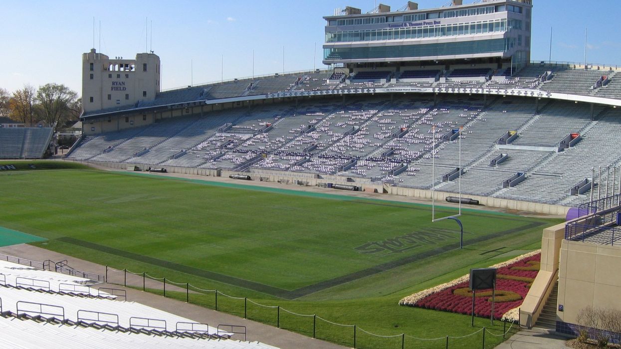Northwestern University's Ryan Field stadium.