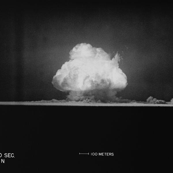 Nuclear Explosion at Trinity Site