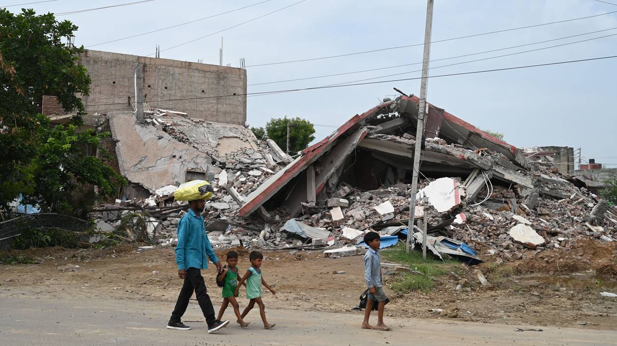 Nuh, India home demolitions