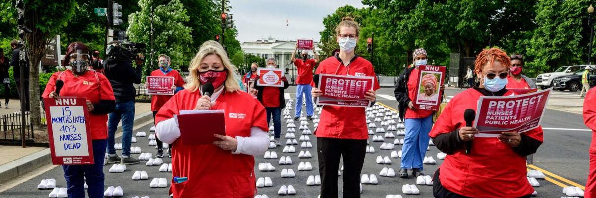 National Nurses United Condemns CDC for Endangering Frontline Workers With Latest Covid-19 Guidance