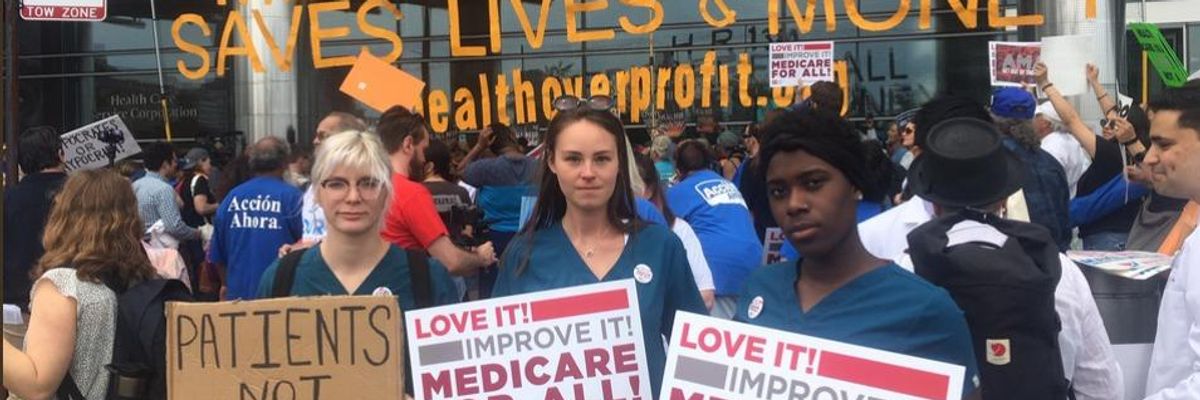 At AMA's Annual Meeting, Doctors and Nurses Demand Powerful Lobbying Group 'Get Out of the Way' In Fight for Medicare for All