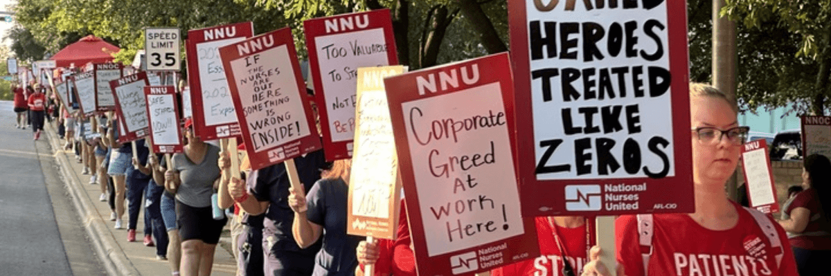 Undeterred by Lockout Threat, Nurses Demand Safe Staffing in Historic Strike at Ascension Hospitals
