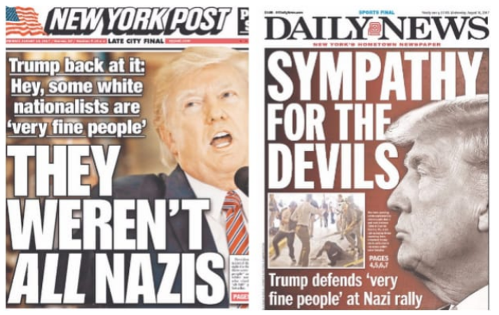 NY Post and NY Daily News