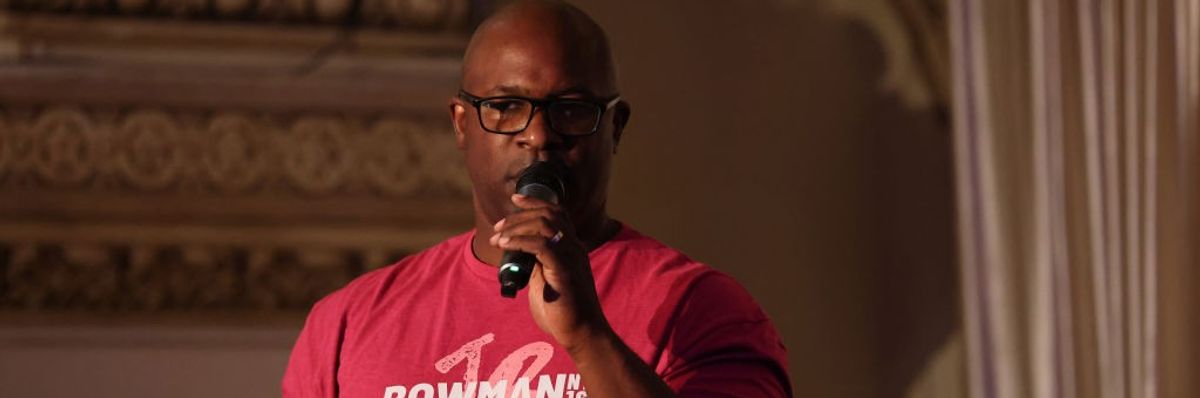 NY Rep. Jamaal Bowman Holds Primary Night Event
