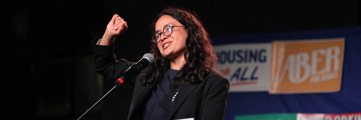 NYC Congressional Candidate Claire Valdez Holds Primary Night Watch Party