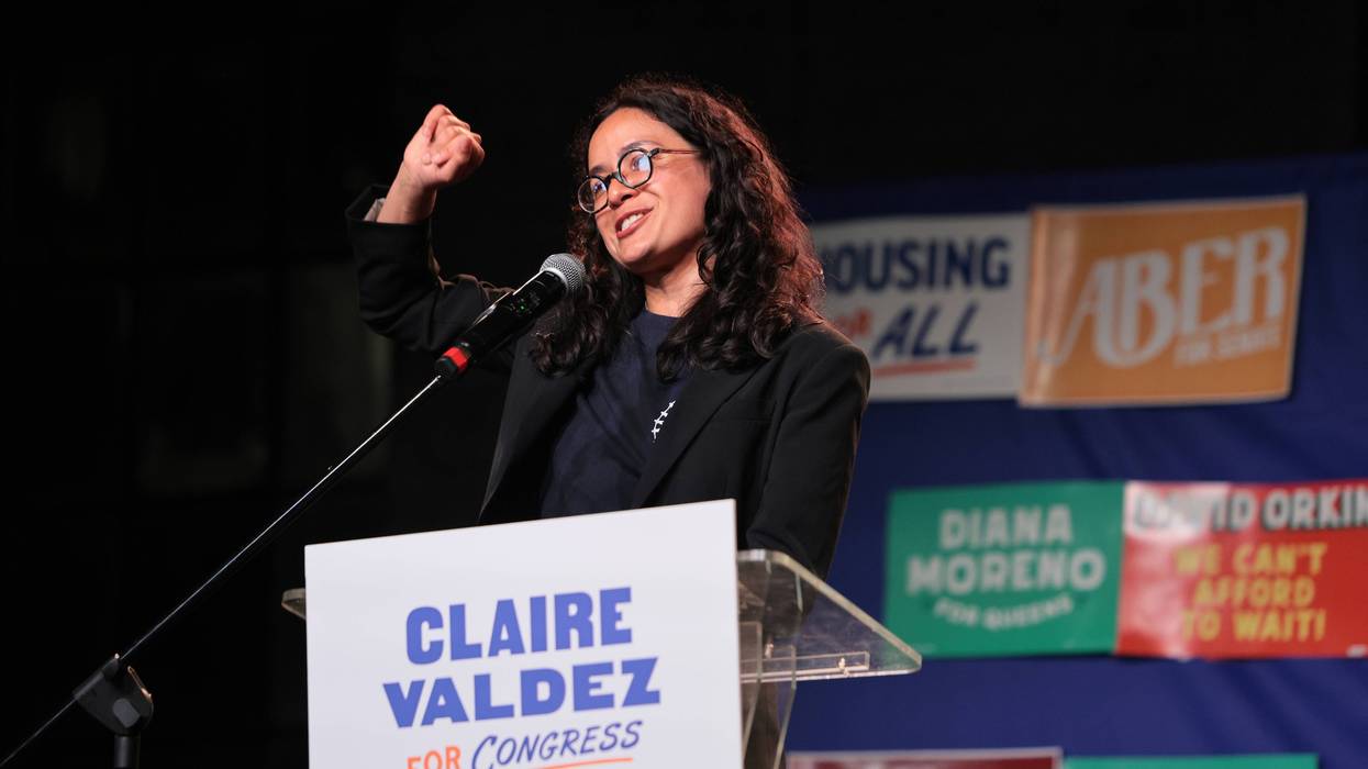 NYC Congressional Candidate Claire Valdez Holds Primary Night Watch Party