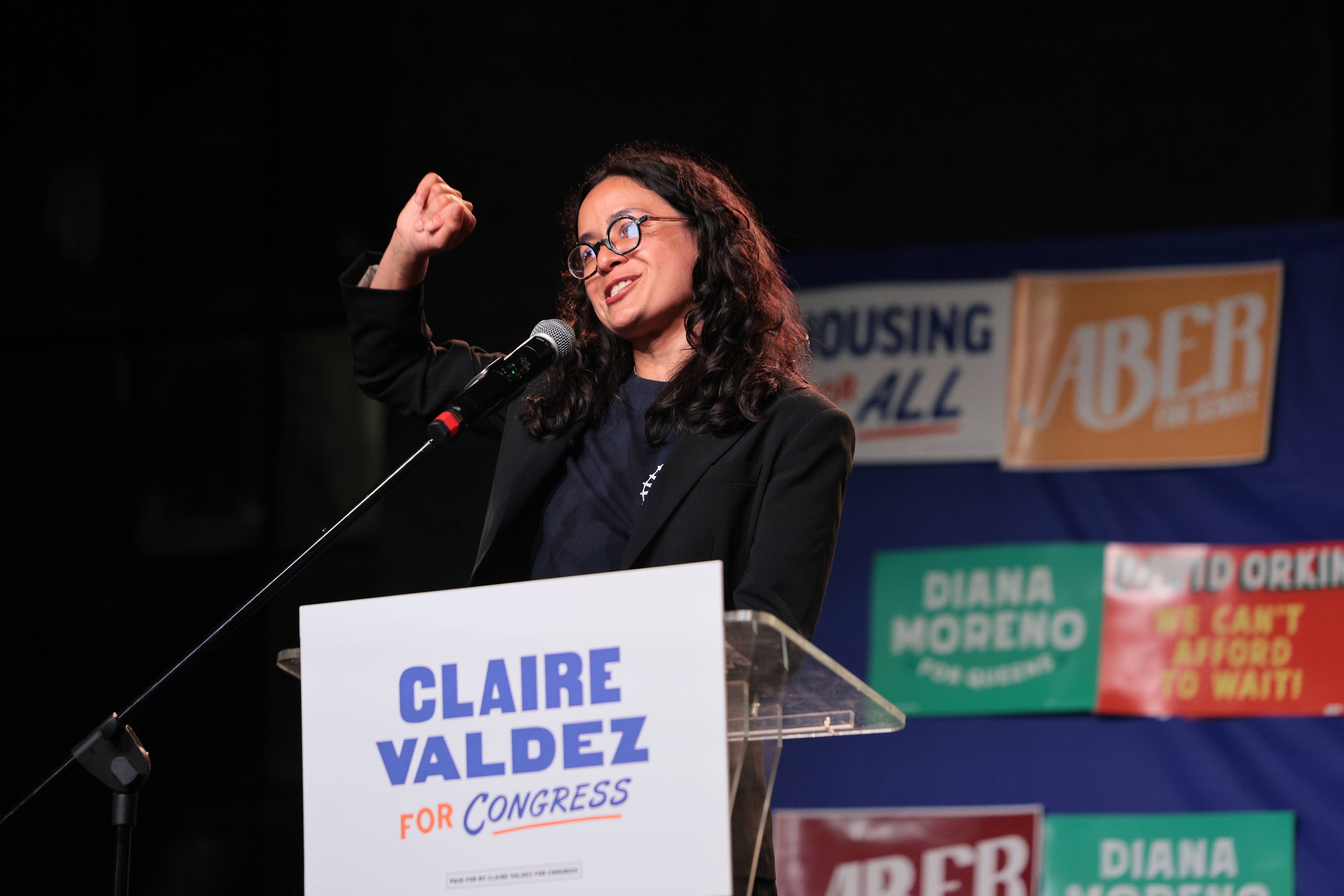 NYC Congressional Candidate Claire Valdez Holds Primary Night Watch Party