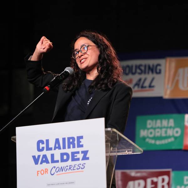 NYC Congressional Candidate Claire Valdez Holds Primary Night Watch Party