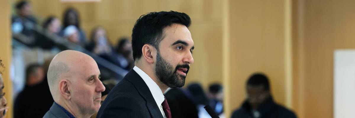 NYC Mamdani Holds News Conference On Healthcare At New York City Health Clinic