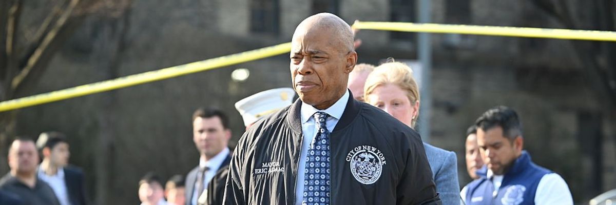 NYC Mayor Eric Adams