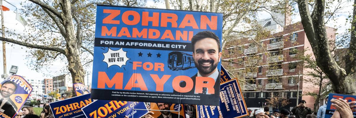 NYC Mayoral Candidate Zohran Mamdani Campaigns Ahead Of Next Week's Election
