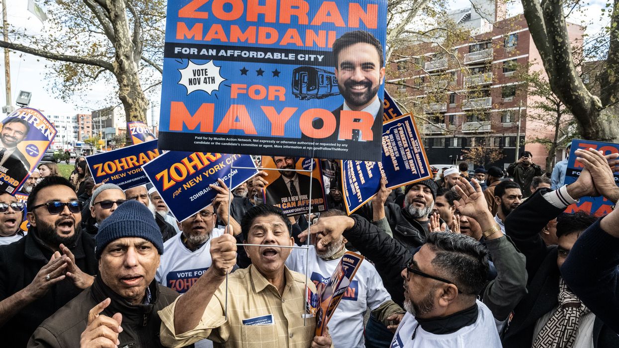 NYC Mayoral Candidate Zohran Mamdani Campaigns Ahead Of Next Week's Election
