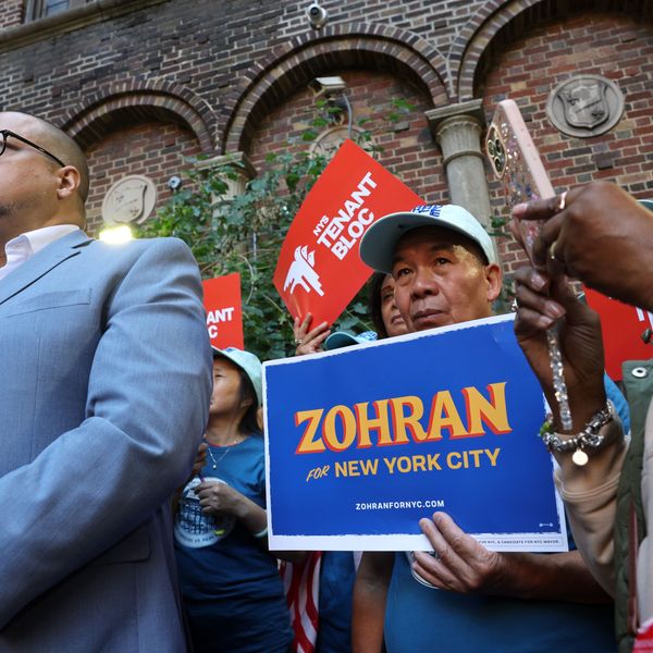 NYC Mayoral Candidate Zohran Mamdani Holds Campaign Stop In The Bronx