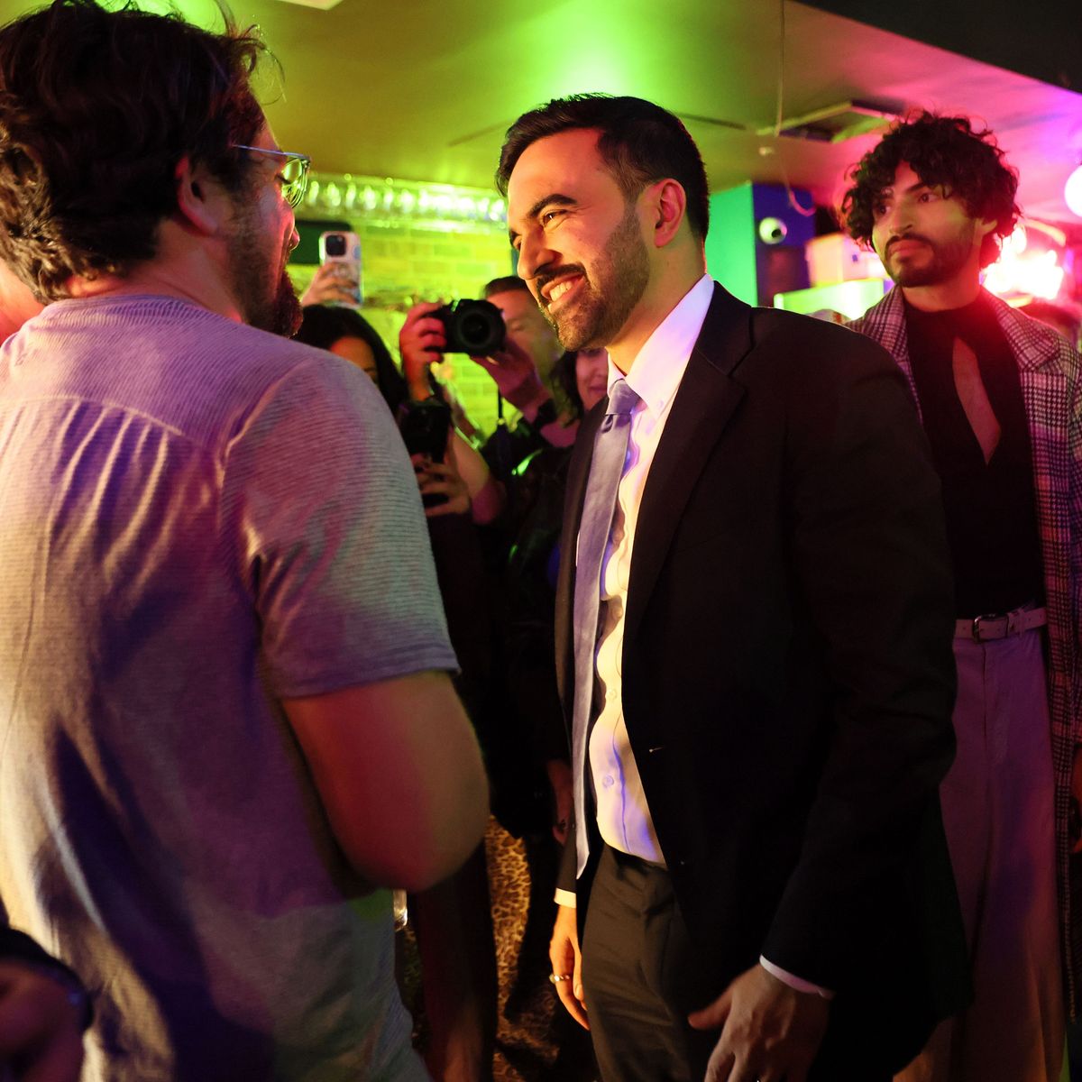 NYC Mayoral Candidate Zohran Mamdani Holds Election Night Event