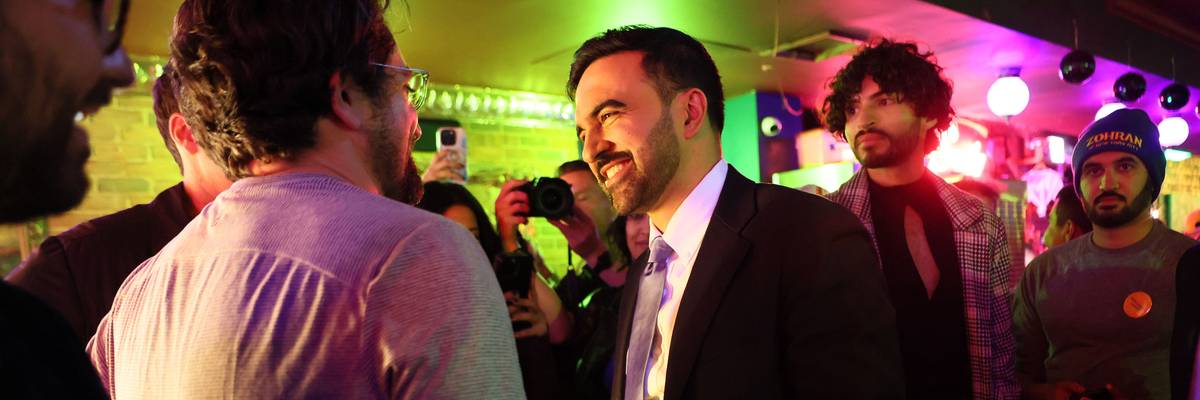 NYC Mayoral Candidate Zohran Mamdani Holds Election Night Event