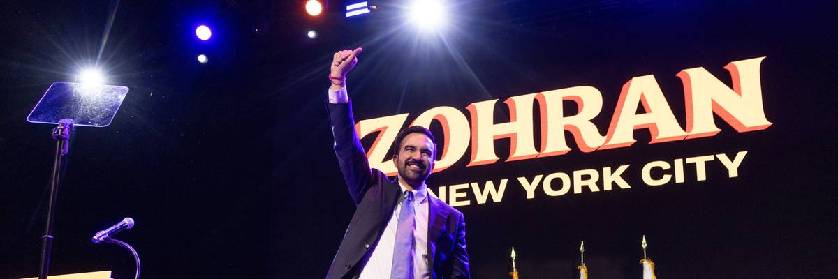 NYC Mayoral Candidate Zohran Mamdani Holds Election Night Victory Party