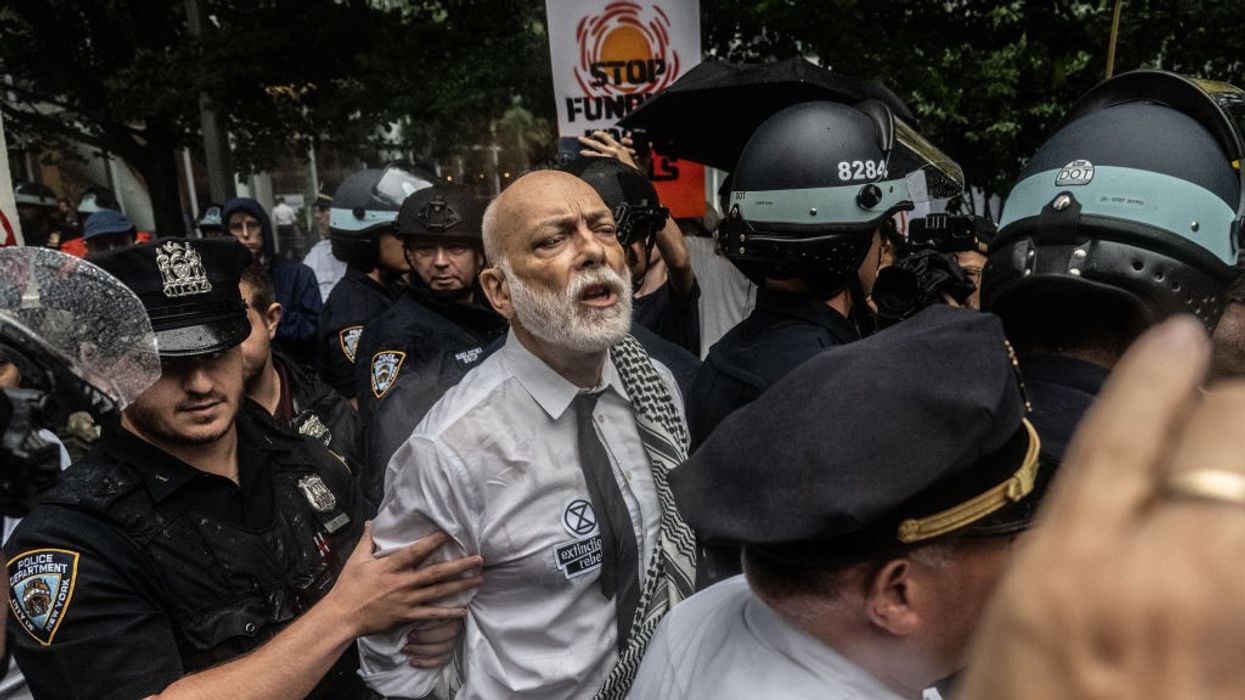 NYPD officers arrest John Mark Rozendaal