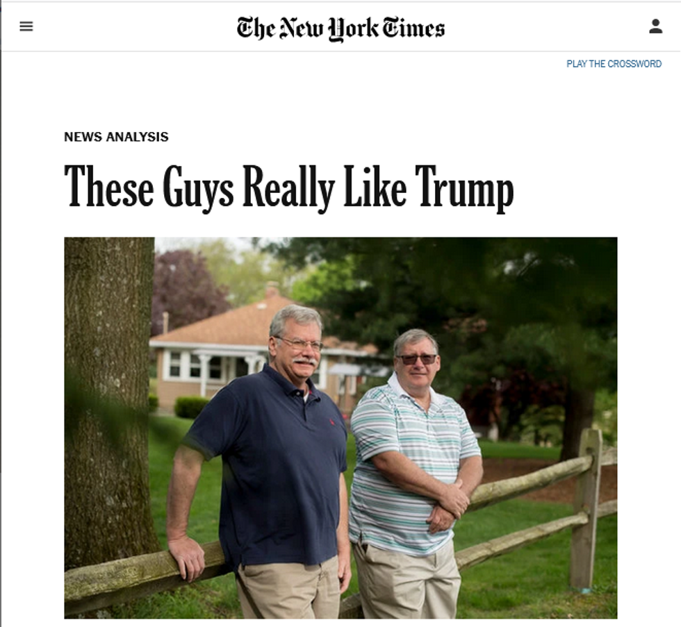 NYT: These Guys Really Like Trump