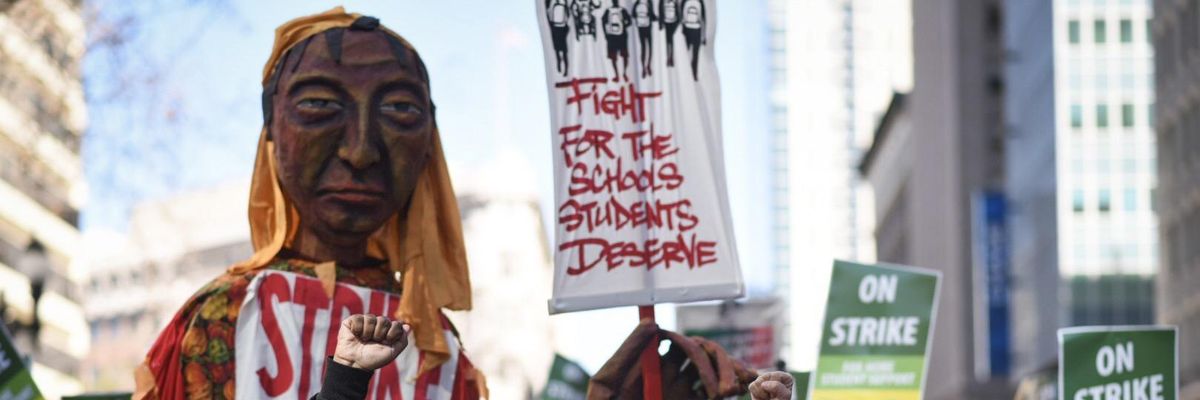 "Out Here Because I Love Teaching": The Oakland Teachers Strike, In Photos