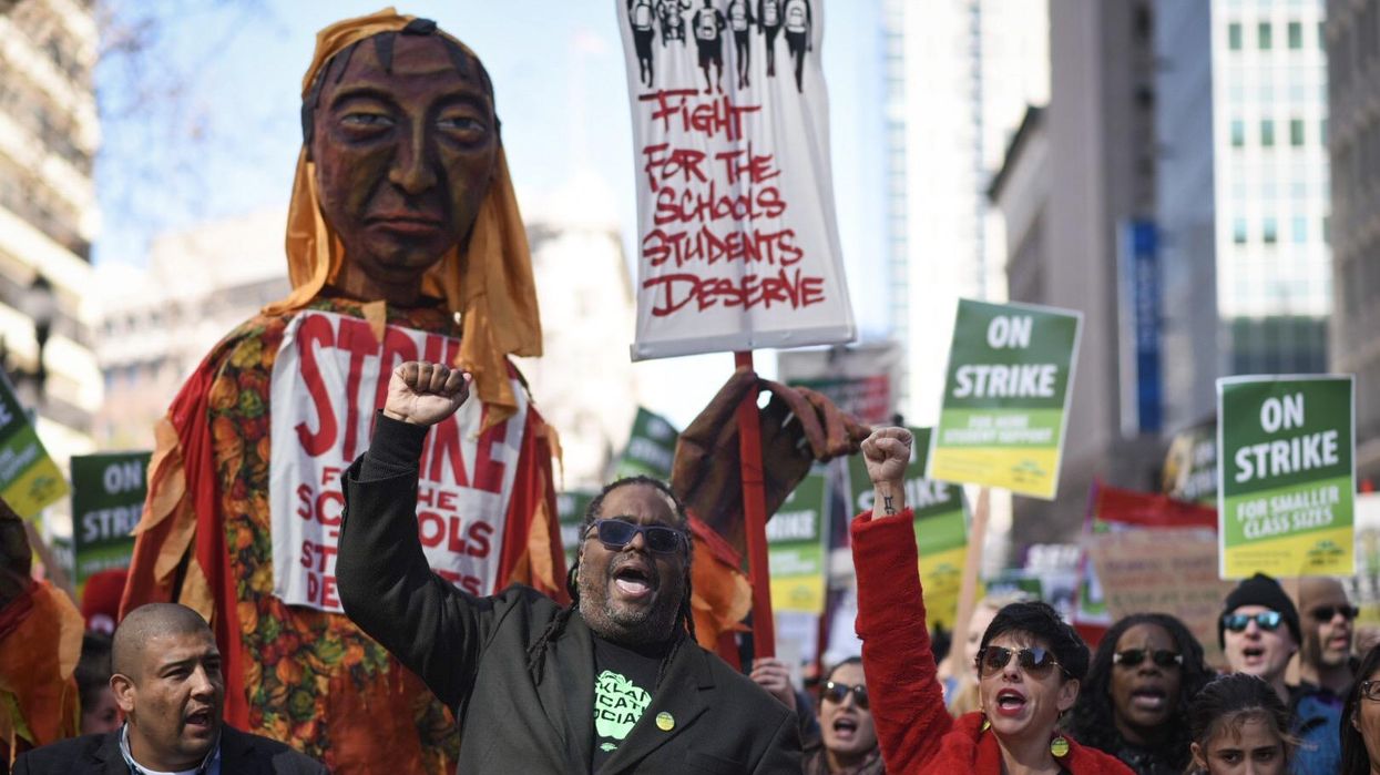 "Out Here Because I Love Teaching": The Oakland Teachers Strike, In Photos