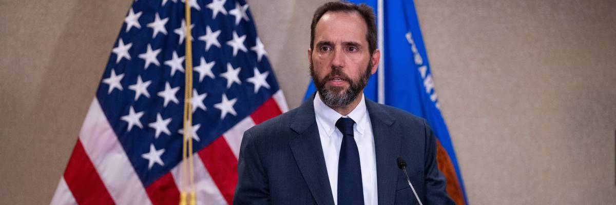 ocuments, delivers a statement on the recent indictment on June 9, 2023 in Washington, D.C.