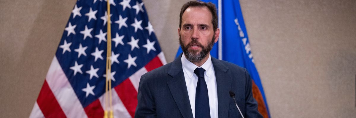 ocuments, delivers a statement on the recent indictment on June 9, 2023 in Washington, D.C.