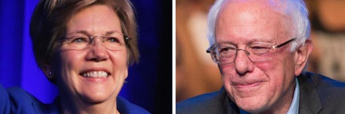 Warren and Sanders vs. Big Business in Oregon's Corporate Tax Fight