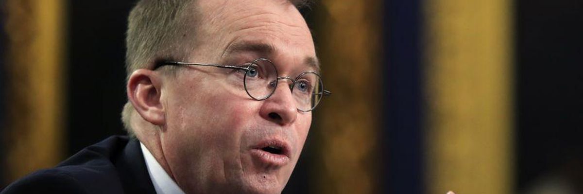 Trump's Budget Director Reveals Plans to Attack Social Security and Medicare