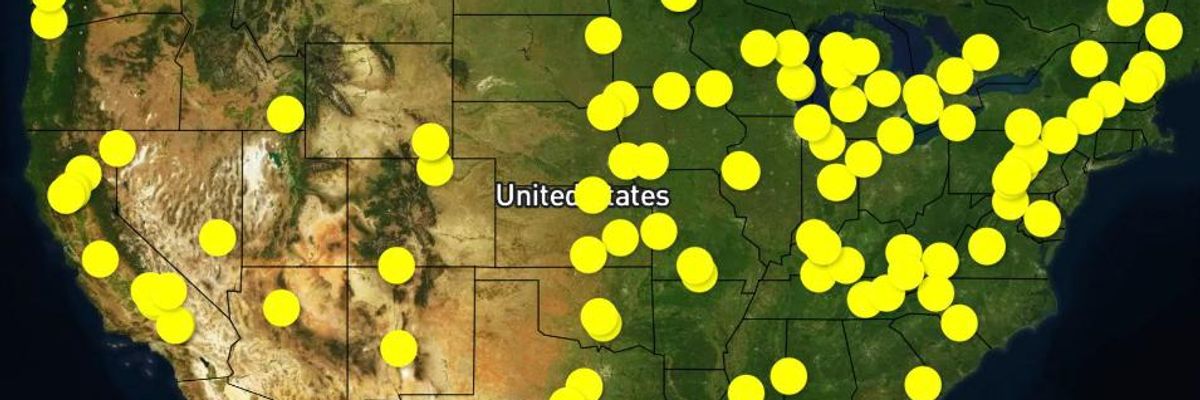 New Amnesty Map Documents 'Shocking Extent' of US Police Violence Against Black Lives Matter Protesters