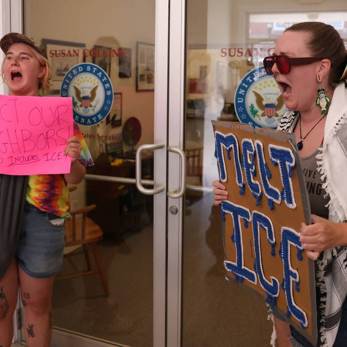 Officials identify man killed by ICE in Maine, and security footage shows shooting's aftermath