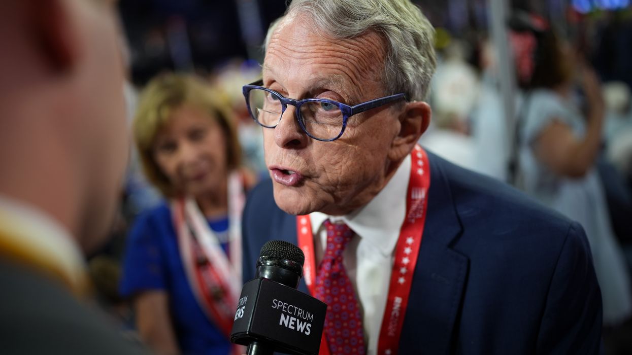 Ohio Gov. Mike DeWine.