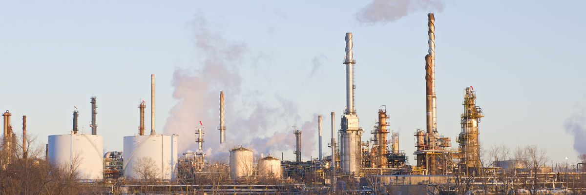 oil and petroleum refinery