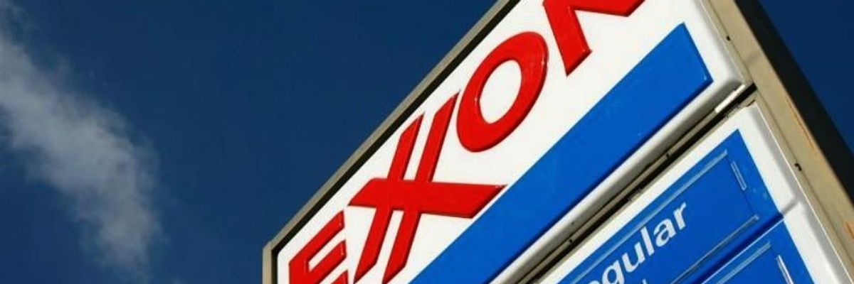Proving 'A Different World Is Possible,' Exxon Dropped From Dow Jones After 92-Year Run