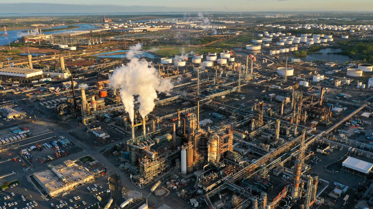 oil refinery