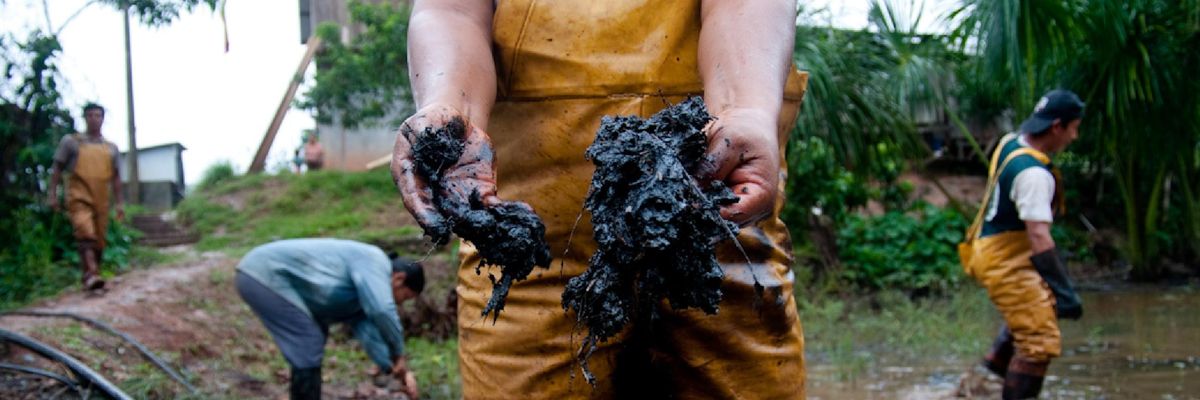 oil spill in the amazon rainforest