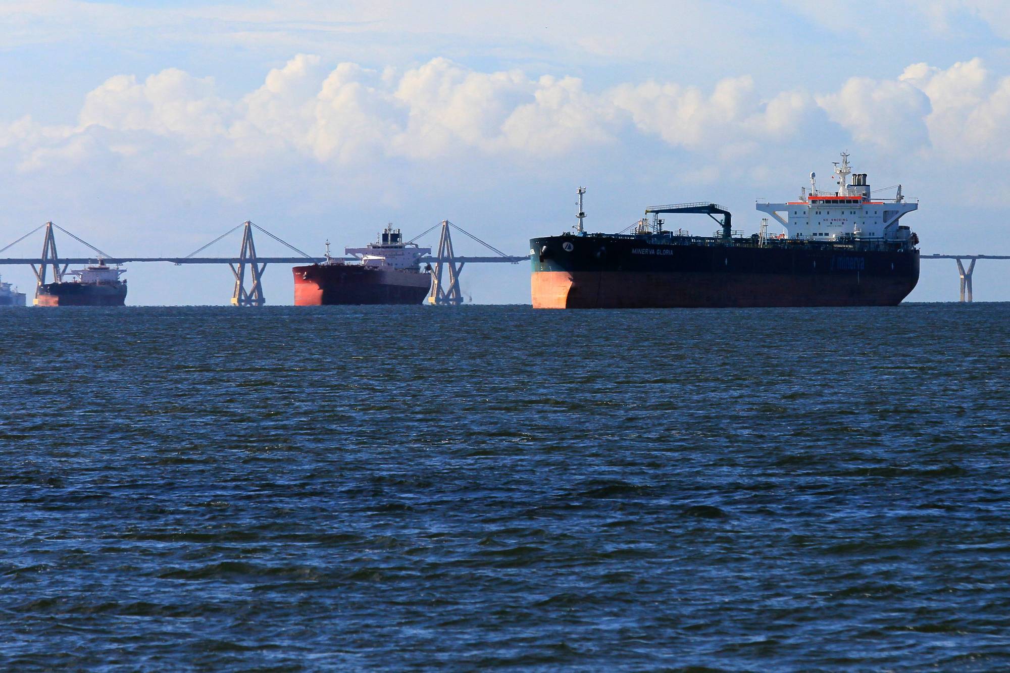 Oil Tanker anchored in Venezuela