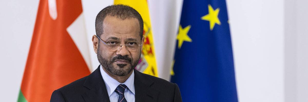Oman's foreign minister, Badr Albusaidi