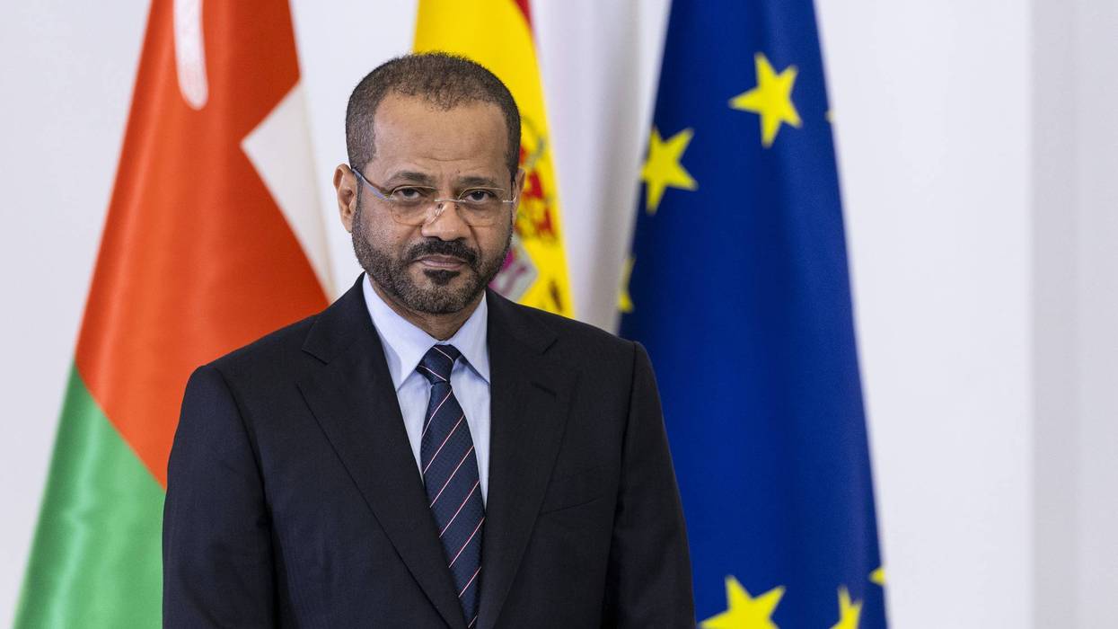 Oman's foreign minister, Badr Albusaidi