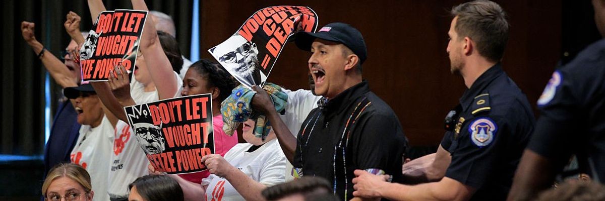 OMB Director Russell Vought Appears For Senate Hearing On Capitol Hill