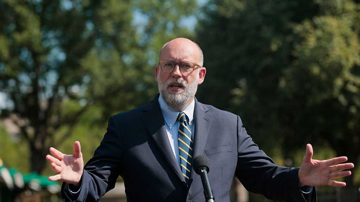 OMB Director Vought Speaks To Media At The White House
