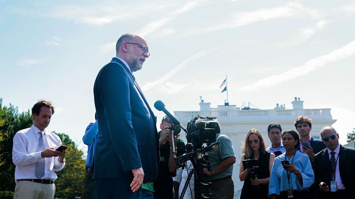 OMB Director Vought Speaks To Media At The White House