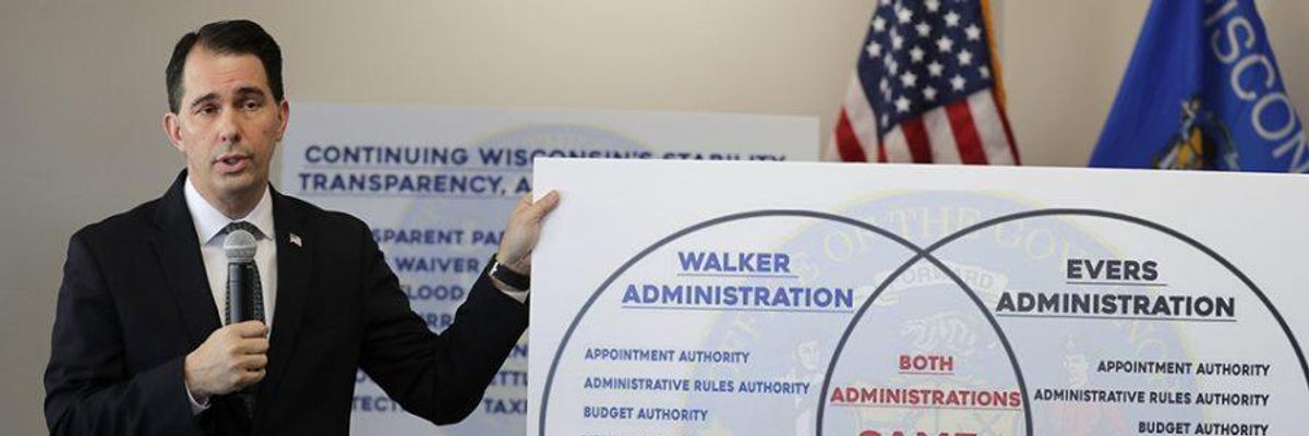 Boom! Wisconsin GOP's Lame-Duck Power Grab Ruled Unconstitutional