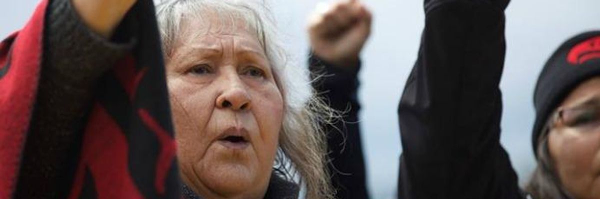 Ahead of Major Protest to Stop Kinder Morgan Pipeline, Company Files Injunction Against Water Protectors