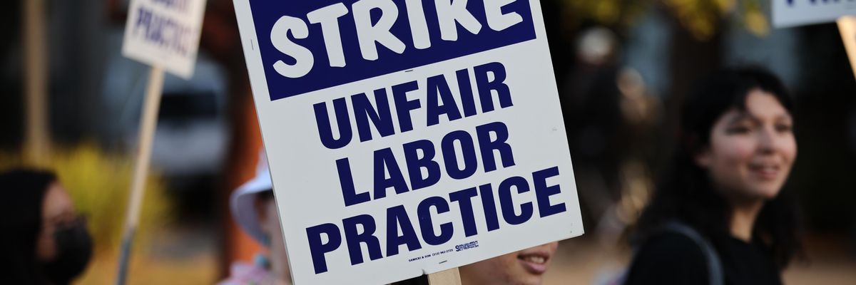 ON STRIKE: UNFAIR LABOR PRACTICE
