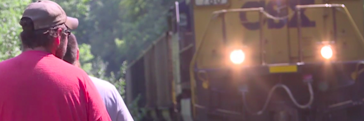 Kentucky Miners Are Blocking a Coal Train for Back Pay. We Talked to One About a Just Transition.