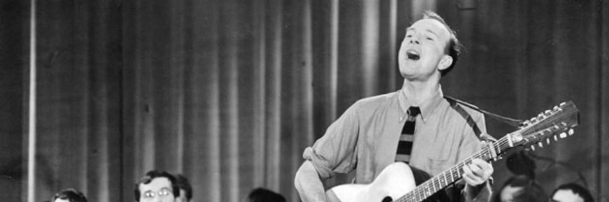 Pete Seeger Labeled 'Subversive' After Speaking Out Against Plan to Deport Japanese