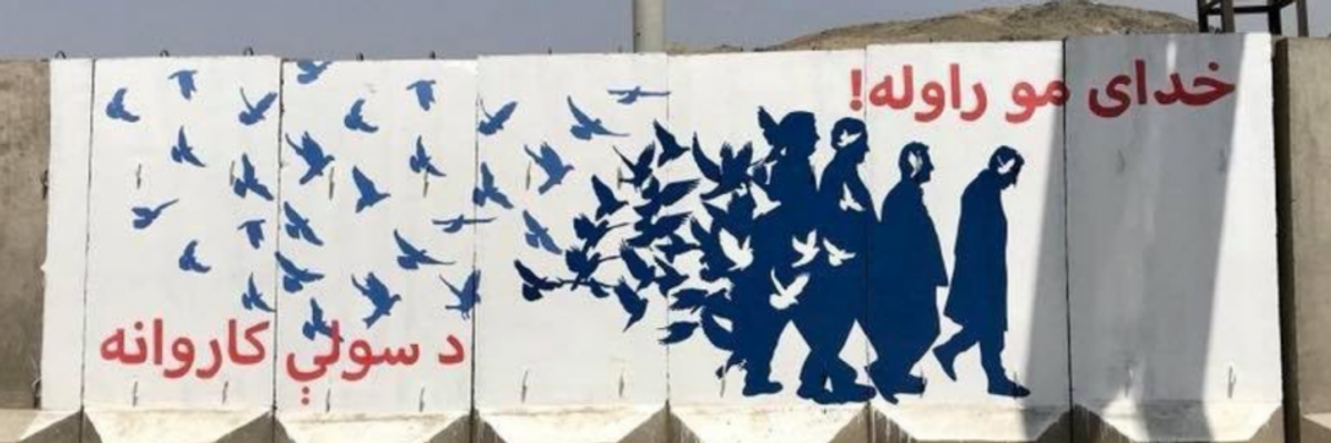 We Want Peace: Afghan Marchers Head to Kabul to Denounce War and Occupation