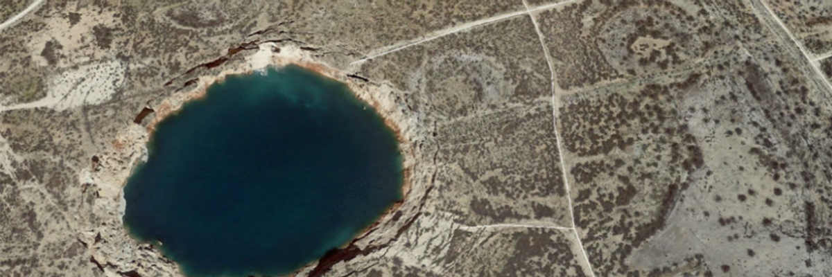 'Punctured Like a Pin Cushion' From Oil and Gas Drilling, Scientists Warn of Growing Sinkhole Threat in Texas